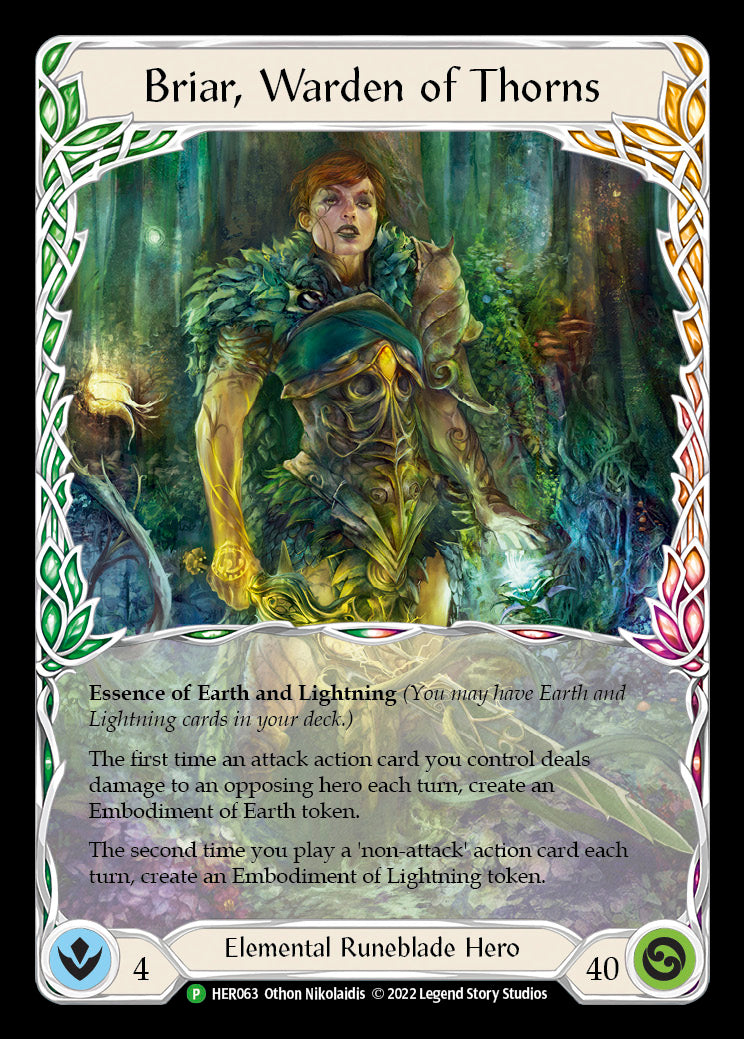 Briar, Warden of Thorns [HER063] (Promo)  Cold Foil | Webway Games