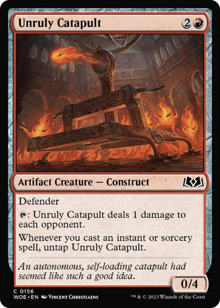 Unruly Catapult [Wilds of Eldraine] | Webway Games