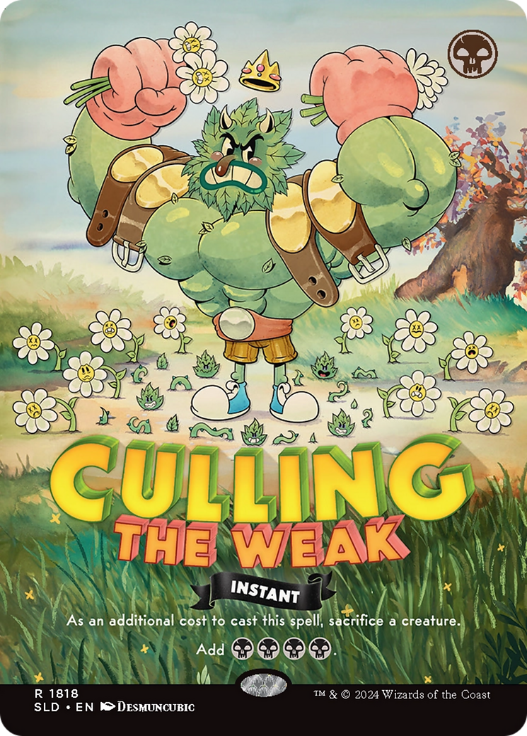 Culling the Weak (Rainbow Foil) [Secret Lair Drop Series] | Webway Games