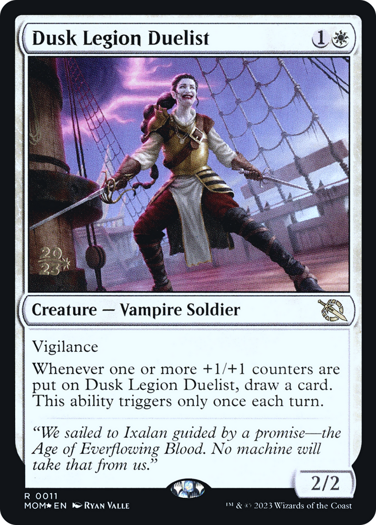 Dusk Legion Duelist [March of the Machine Prerelease Promos] | Webway Games