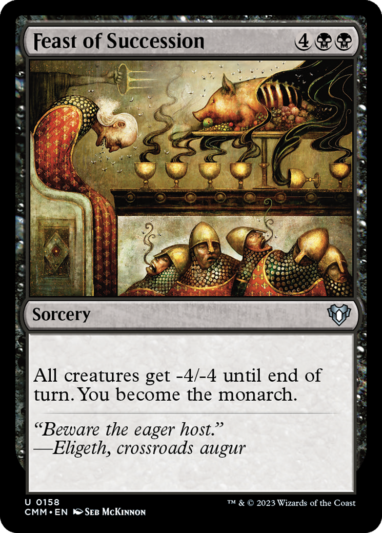 Feast of Succession [Commander Masters] | Webway Games
