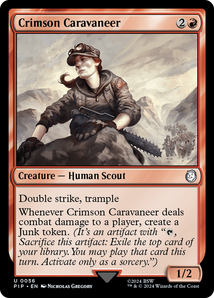 Crimson Caravaneer [Fallout] | Webway Games