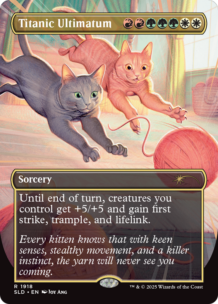 Titanic Ultimatum (1918) (Rainbow Foil) [Secret Lair Drop Series] | Webway Games