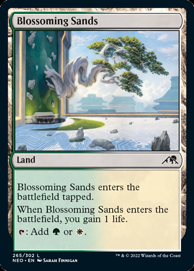 Blossoming Sands [Kamigawa: Neon Dynasty] | Webway Games