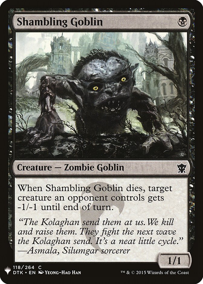 Shambling Goblin [Mystery Booster] | Webway Games