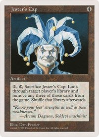 Jester's Cap (Oversized) [Oversize Cards] | Webway Games