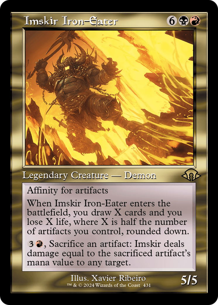 Imskir Iron-Eater (Retro) [Modern Horizons 3] | Webway Games