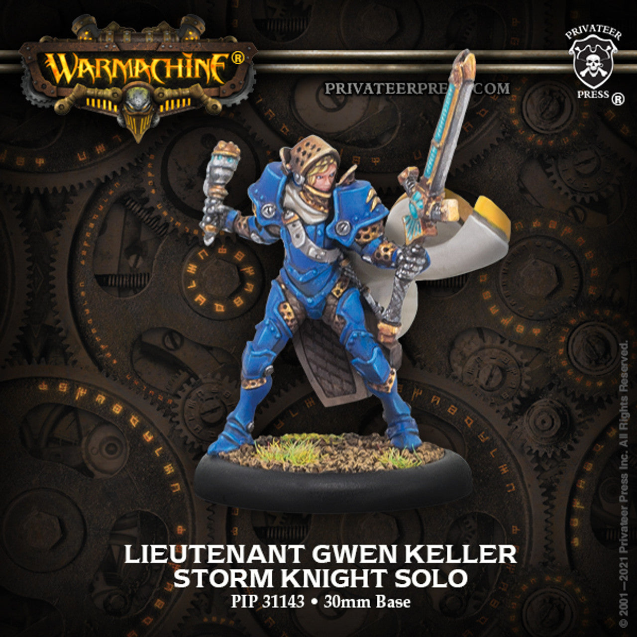 Lieutenant Gwen Keller - Storm Knight Solo | Webway Games