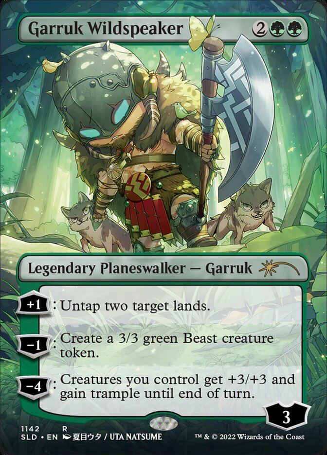 Garruk Wildspeaker (Borderless) [Secret Lair Drop Series] | Webway Games