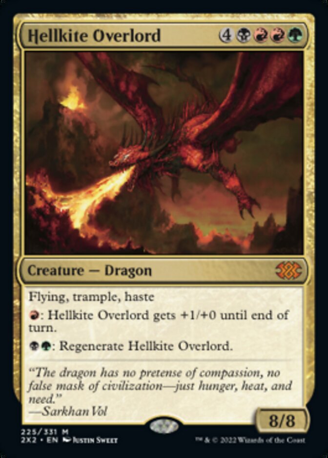 Hellkite Overlord [Double Masters 2022] | Webway Games
