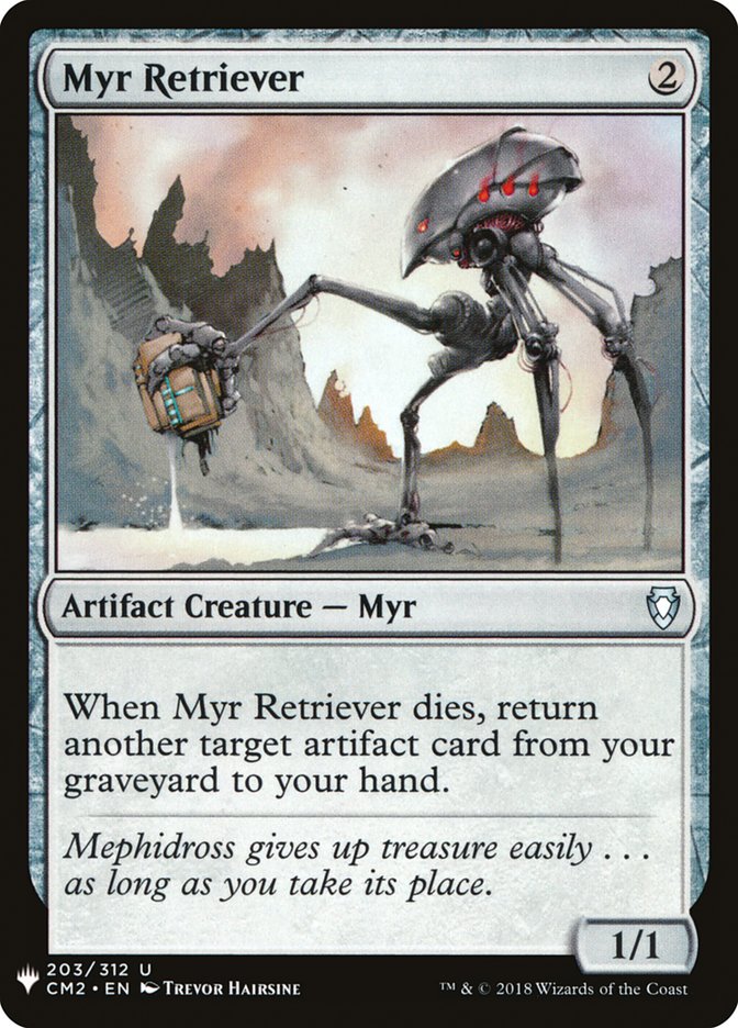 Myr Retriever [Mystery Booster] | Webway Games