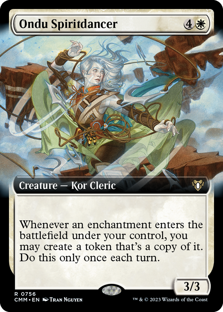 Ondu Spiritdancer (Extended Art) [Commander Masters] | Webway Games