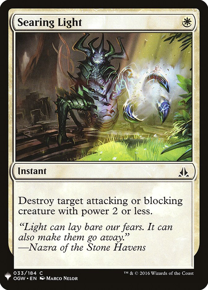 Searing Light [Mystery Booster] | Webway Games