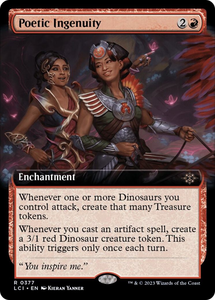 Poetic Ingenuity (Extended Art) [The Lost Caverns of Ixalan] | Webway Games