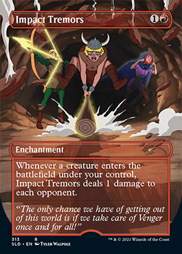 Impact Tremors (Borderless) [Secret Lair Drop Series] | Webway Games
