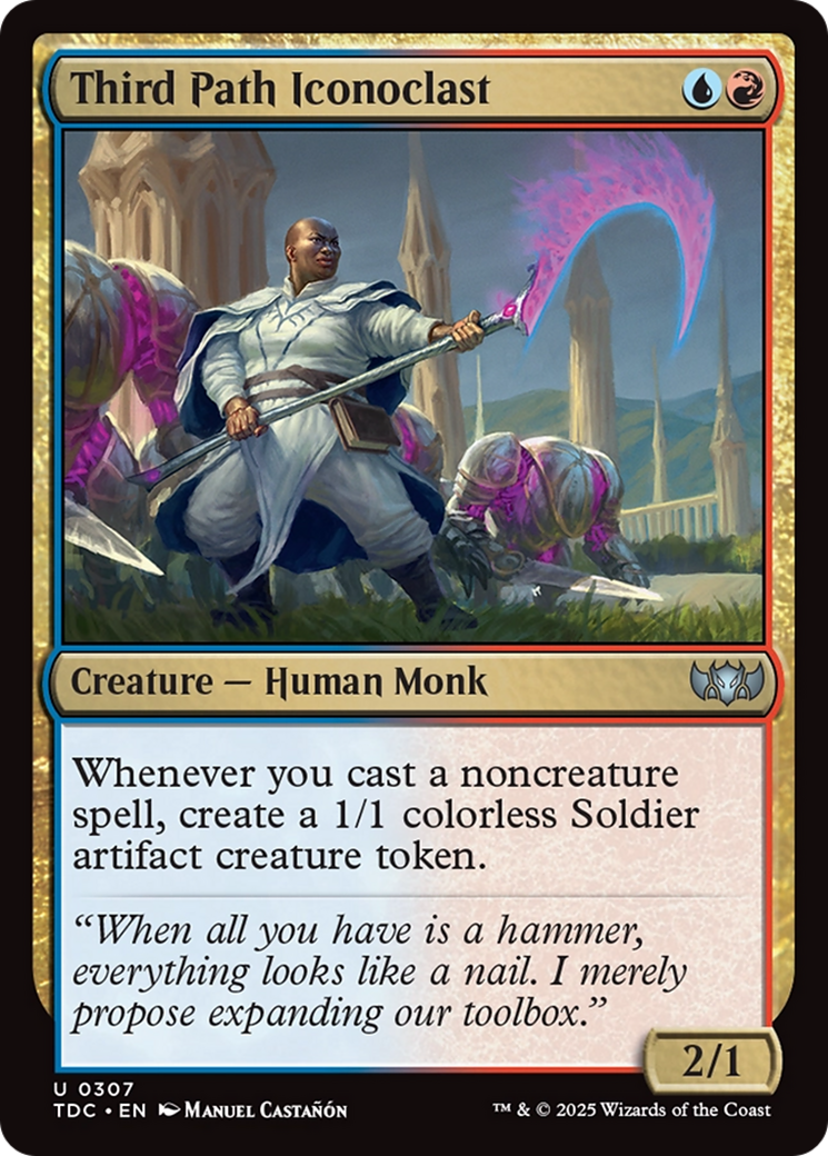 Third Path Iconoclast [Tarkir: Dragonstorm Commander] | Webway Games