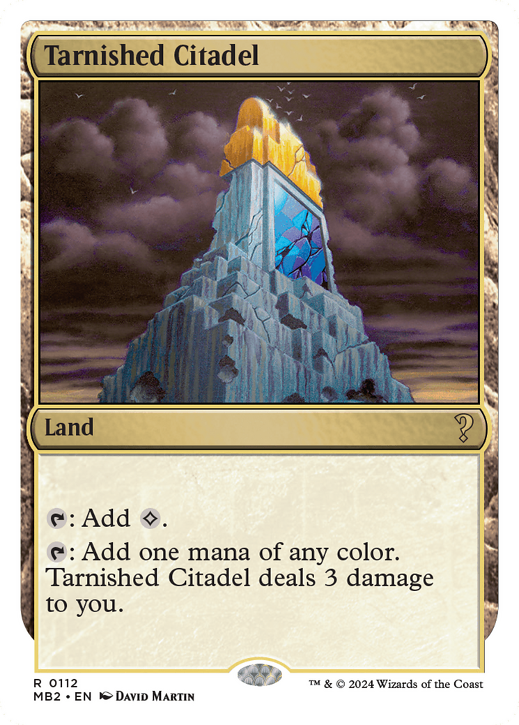 Tarnished Citadel (White Border) [Mystery Booster 2] | Webway Games