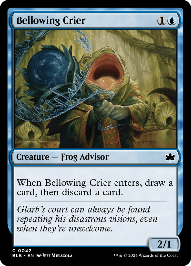 Bellowing Crier [Bloomburrow] | Webway Games