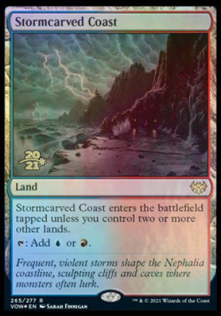 Stormcarved Coast [Innistrad: Crimson Vow Prerelease Promos] | Webway Games