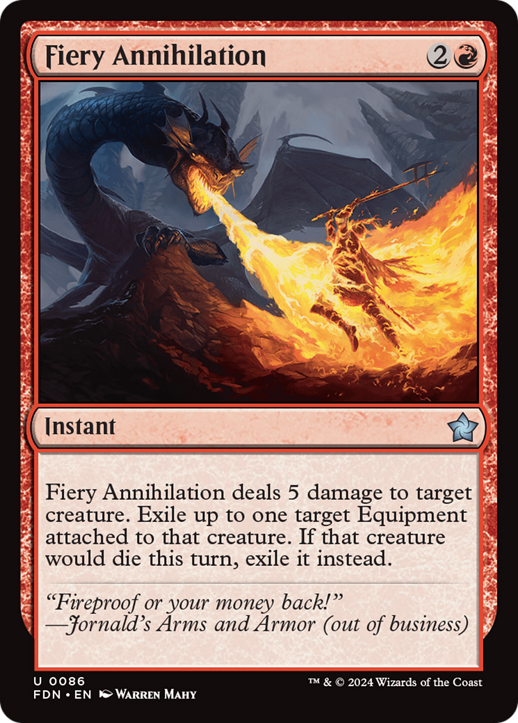 Fiery Annihilation [Foundations] | Webway Games