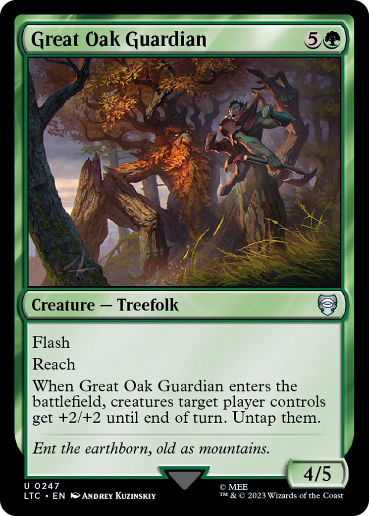 Great Oak Guardian [The Lord of the Rings: Tales of Middle-Earth Commander] | Webway Games