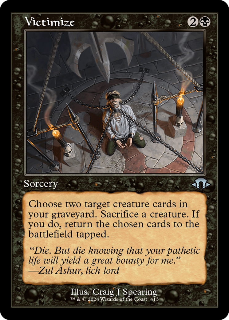 Victimize (Retro) [Modern Horizons 3] | Webway Games