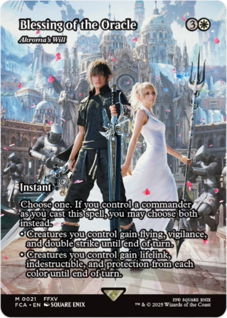 Blessing of the Oracle - Akroma's Will (Showcase) [FINAL FANTASY : Through the Ages] | Webway Games
