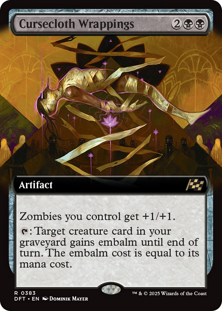 Cursecloth Wrappings (Extended Art) [Aetherdrift] | Webway Games