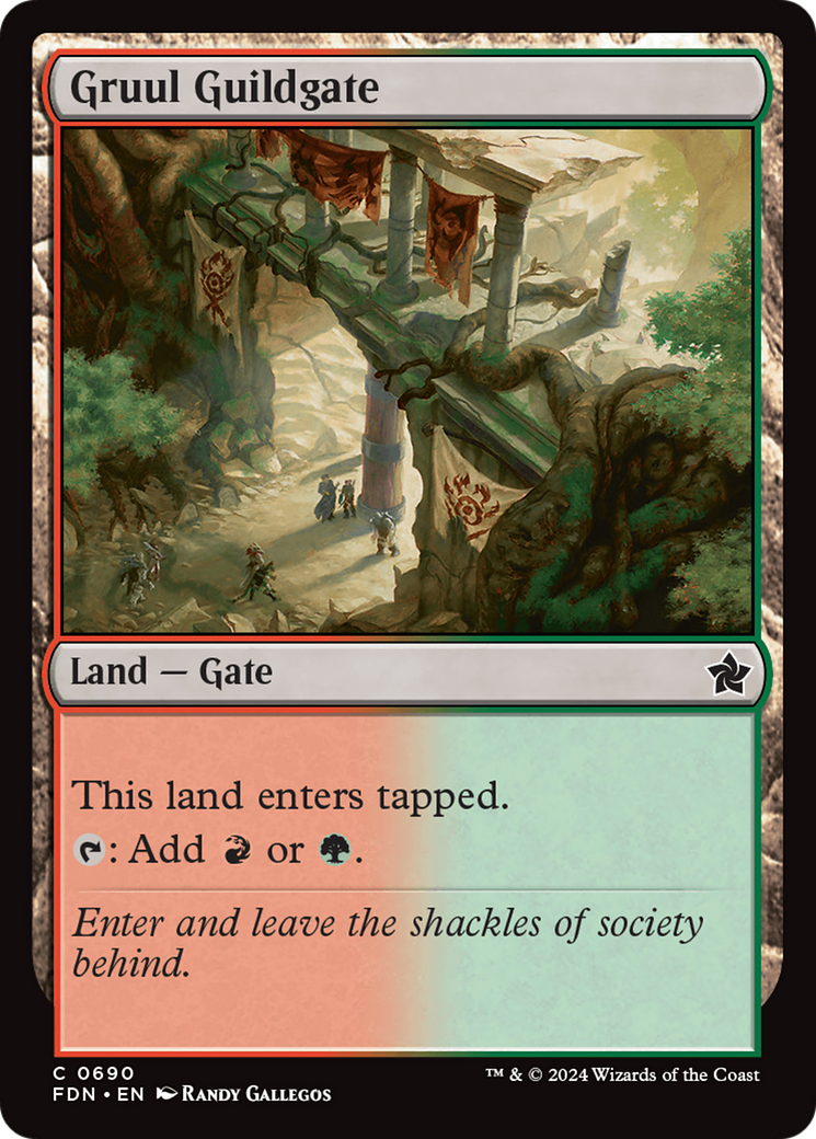 Gruul Guildgate [Foundations] | Webway Games