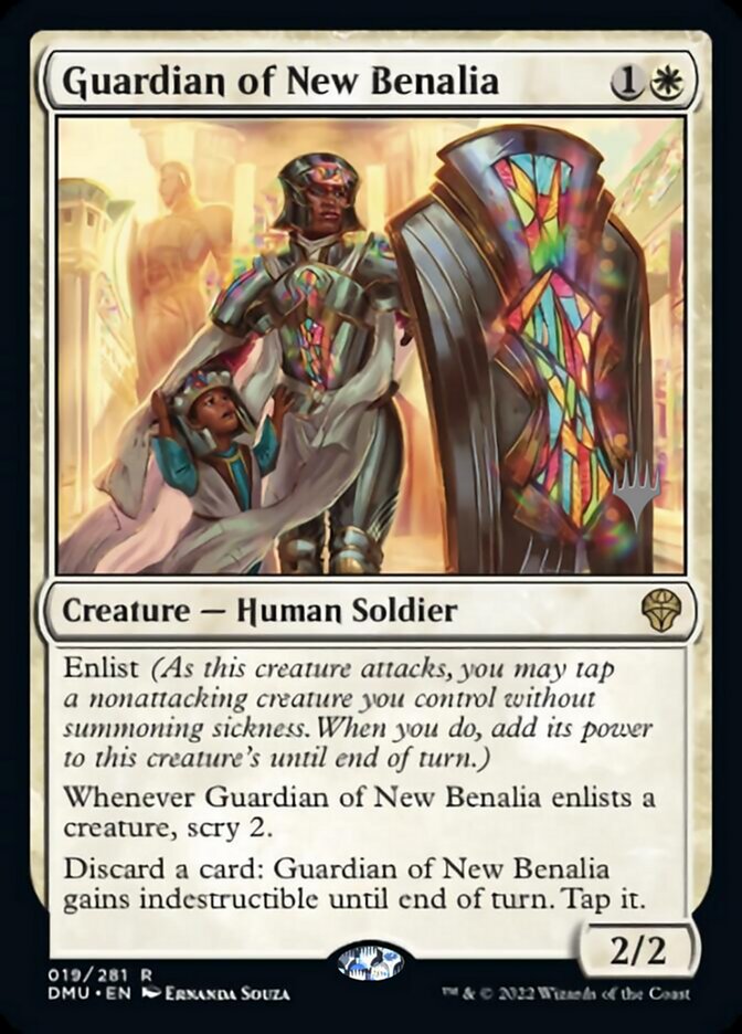Guardian of New Benalia (Promo Pack) [Dominaria United Promos] | Webway Games