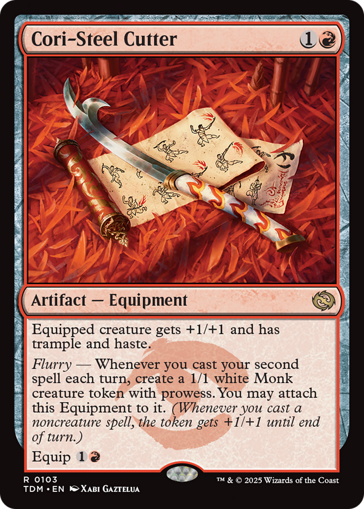 Cori-Steel Cutter [Tarkir: Dragonstorm] | Webway Games