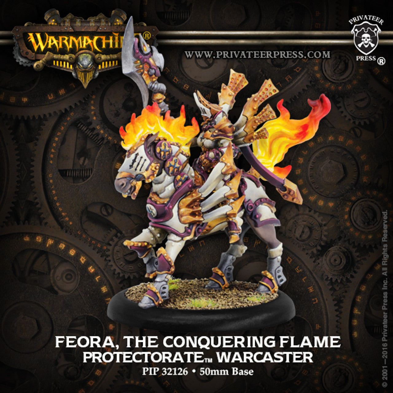 Feora, The Conquering Flame - Protectorate Warcaster | Webway Games