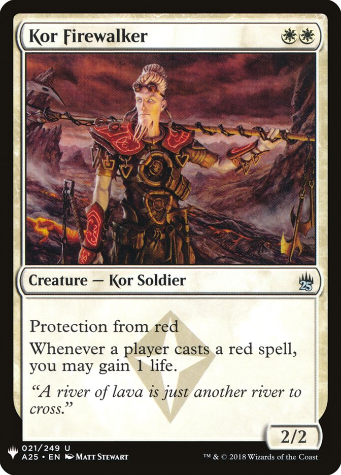 Kor Firewalker [Mystery Booster] | Webway Games