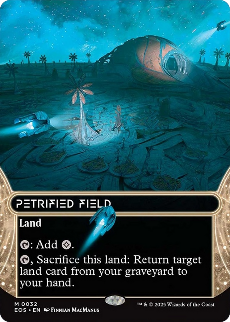 Petrified Field (0032) (Borderless) [Edge of Eternities: Stellar Sights] | Webway Games
