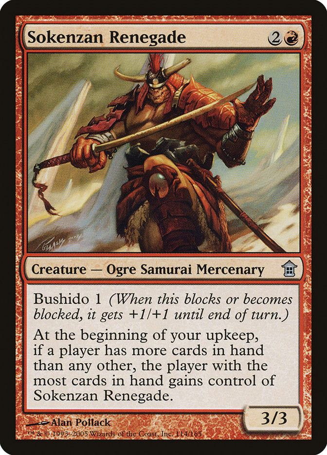 Sokenzan Renegade [Saviors of Kamigawa] | Webway Games