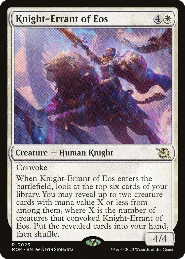 Knight-Errant of Eos [March of the Machine] | Webway Games