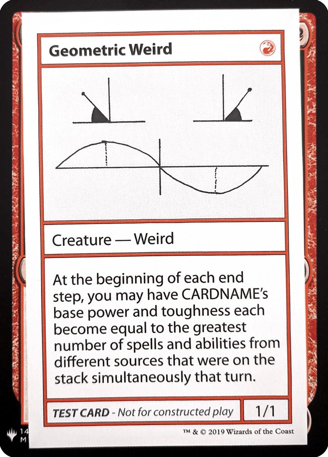 Geometric Weird [Mystery Booster Playtest Cards] | Webway Games