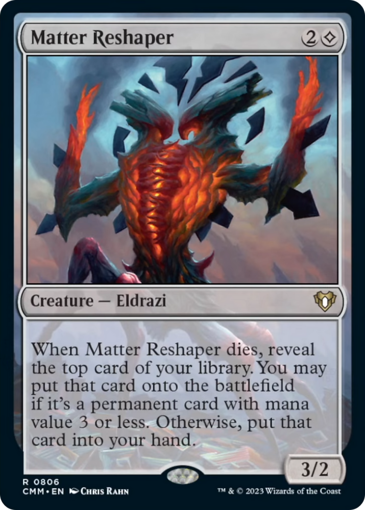 Matter Reshaper [Commander Masters] | Webway Games