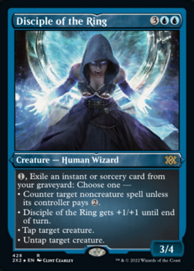 Disciple of the Ring (Foil Etched) [Double Masters 2022] | Webway Games