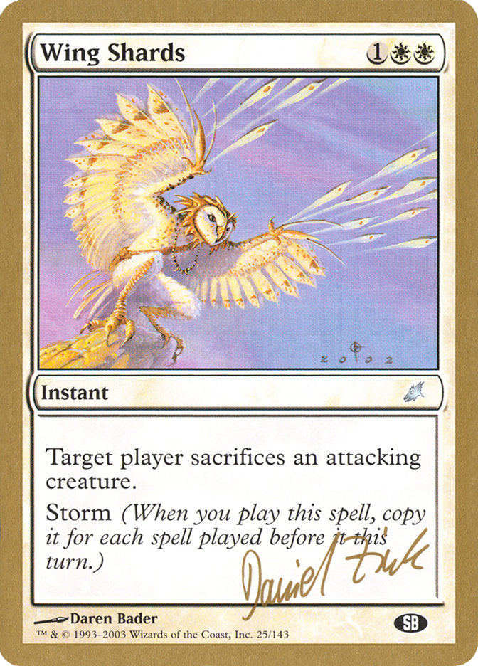Wing Shards (Daniel Zink) (SB) [World Championship Decks 2003] | Webway Games