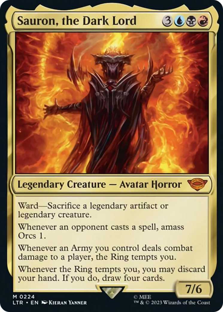 Sauron, the Dark Lord [The Lord of the Rings: Tales of Middle-Earth] | Webway Games