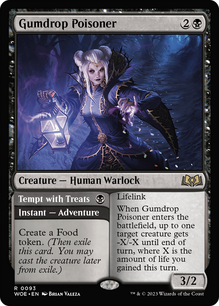 Gumdrop Poisoner // Tempt with Treats [Wilds of Eldraine] | Webway Games