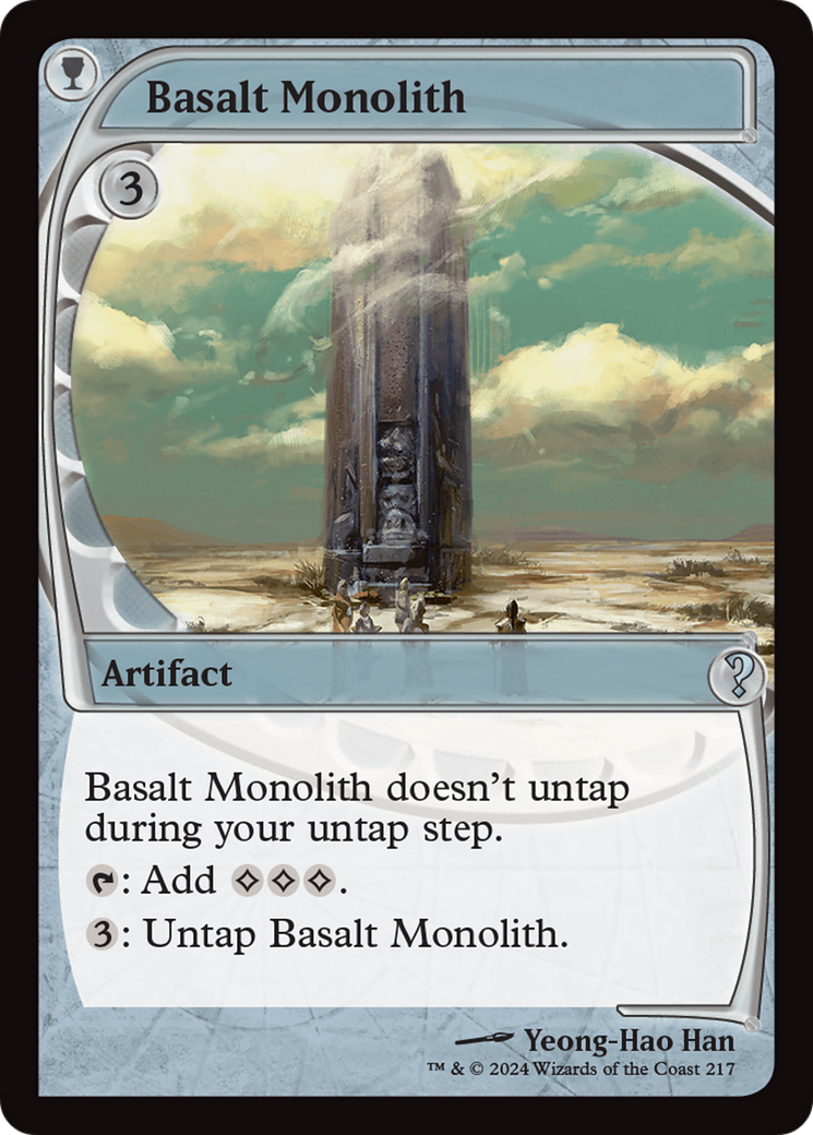 Basalt Monolith (Future Sight) [Mystery Booster 2] | Webway Games