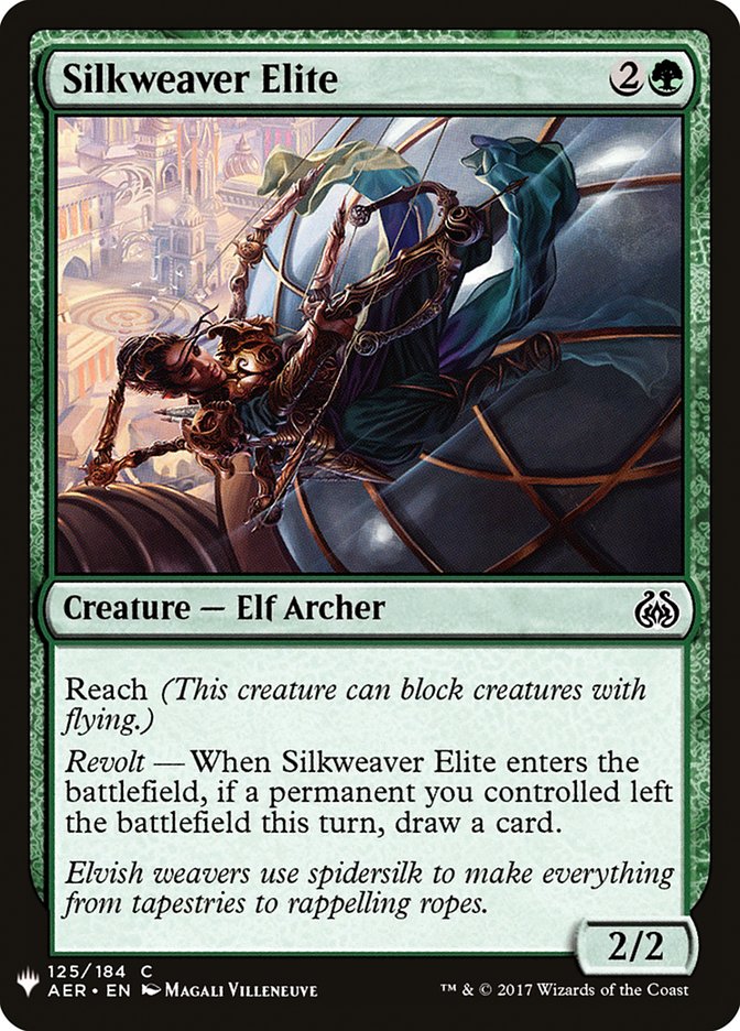 Silkweaver Elite [Mystery Booster] | Webway Games