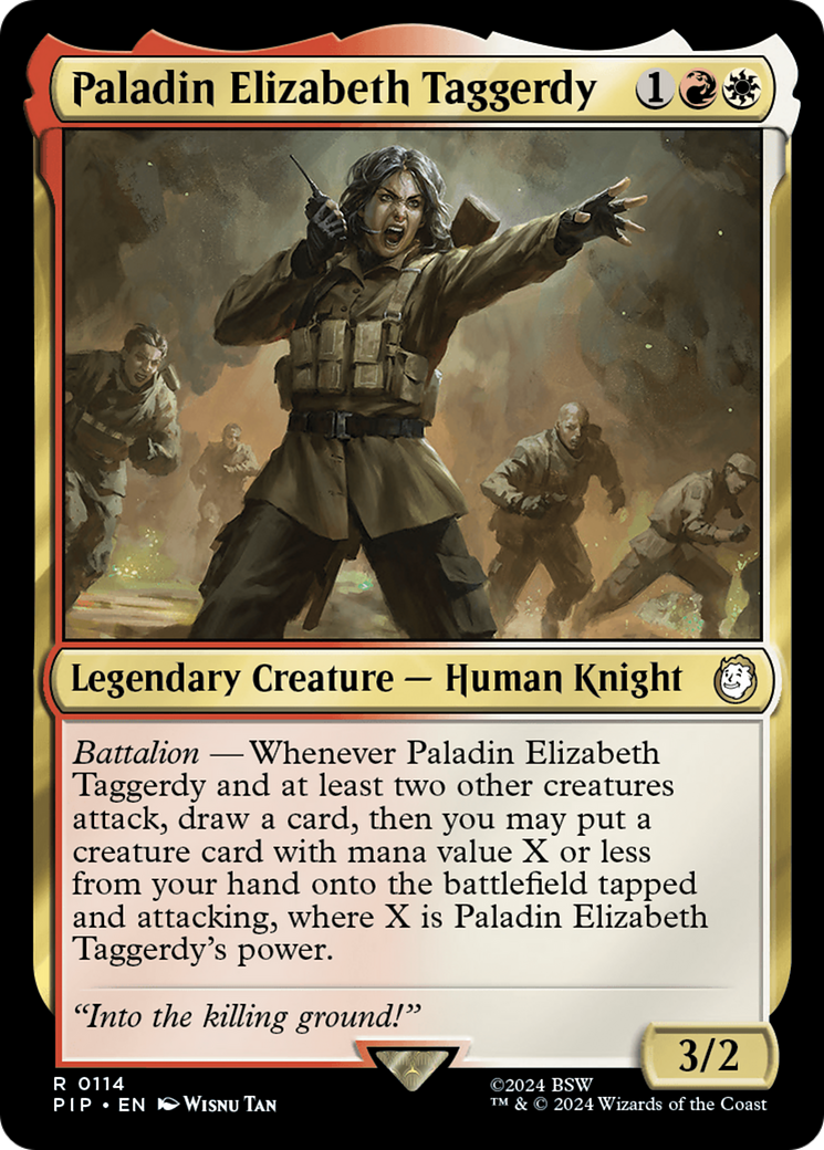 Paladin Elizabeth Taggerdy [Fallout] | Webway Games