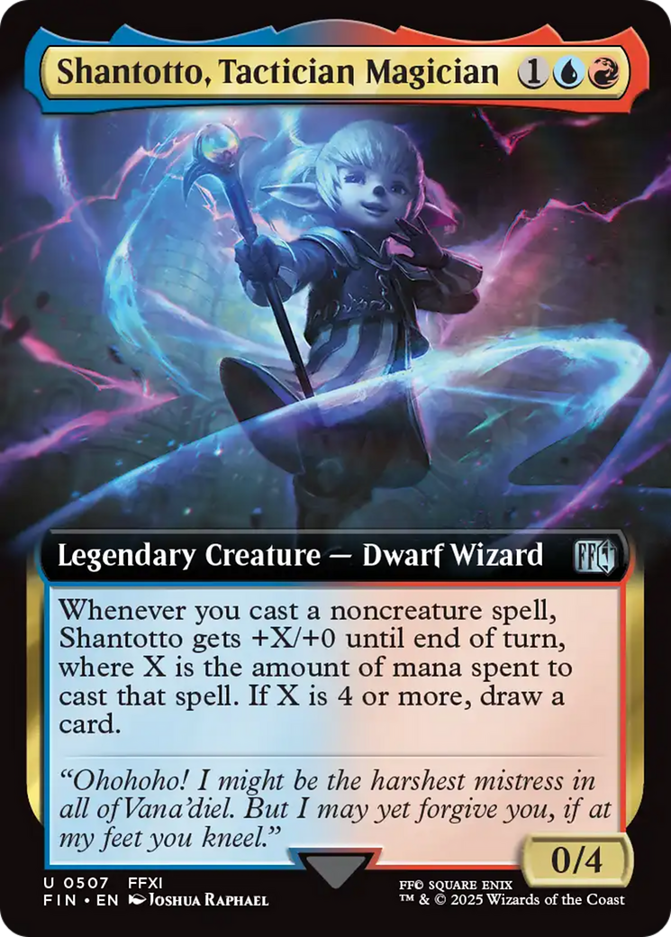 Shantotto, Tactician Magician (Extended Art) [FINAL FANTASY] | Webway Games
