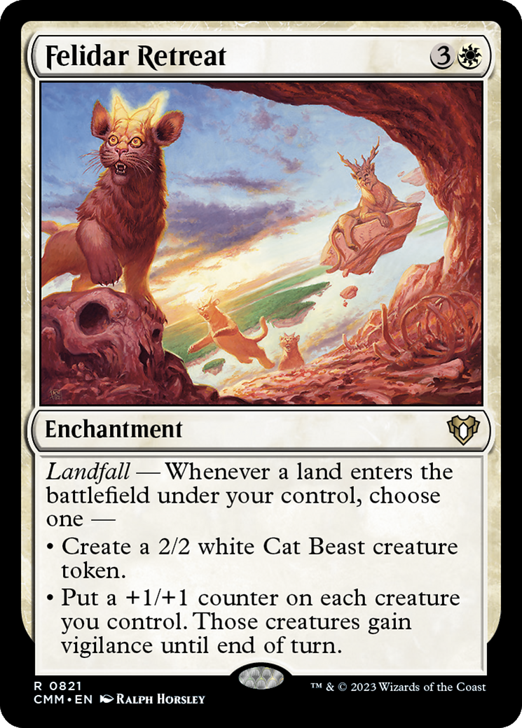 Felidar Retreat [Commander Masters] | Webway Games