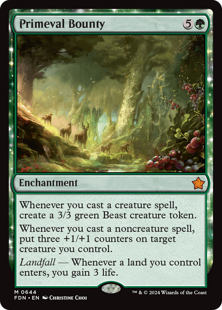 Primeval Bounty [Foundations] | Webway Games