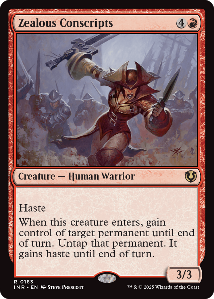 Zealous Conscripts [Innistrad Remastered] | Webway Games
