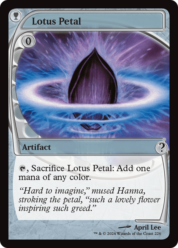 Lotus Petal (Future Sight) [Mystery Booster 2] | Webway Games